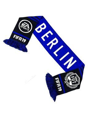 Belin FIFA 19 Fut Reversible Knit Scarf Soccer EA Sports Ultimate Team Promo